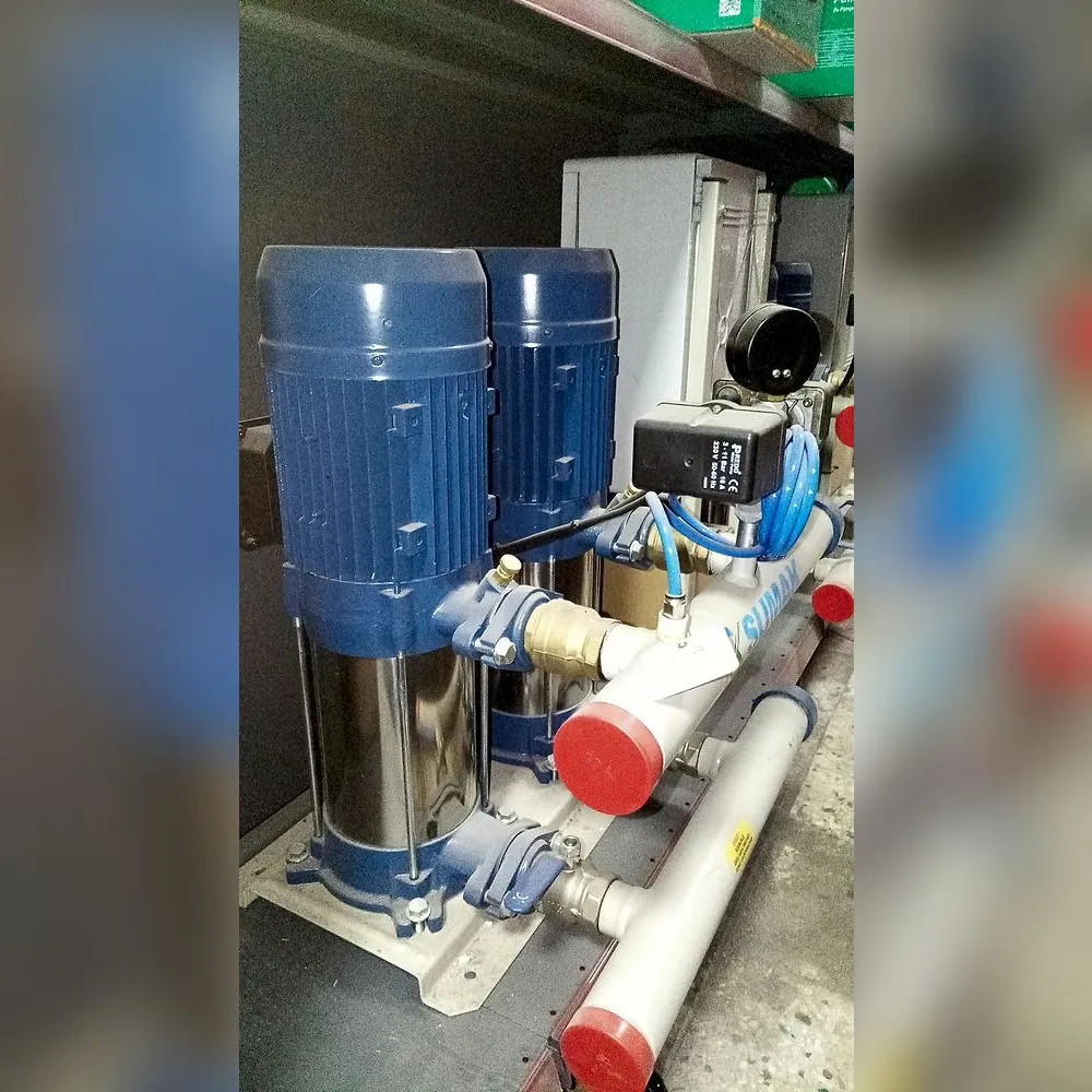 Sumak Çift Pompalı Hidrofor Grubu